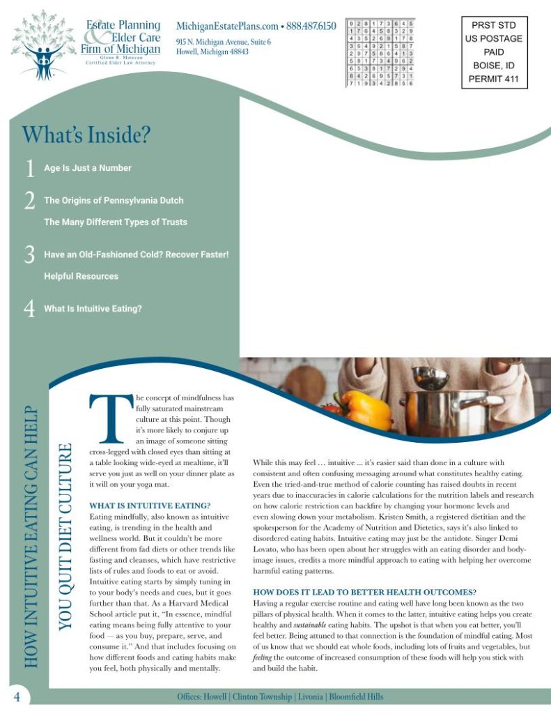 April 2021 Newsletter