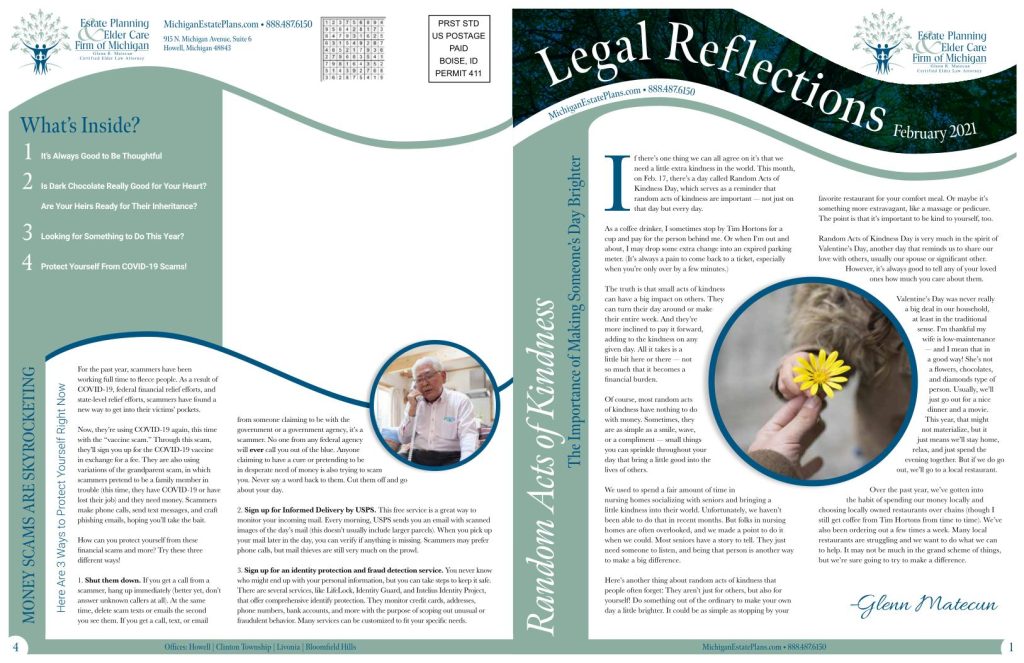 Feburary 2021 Newsletter