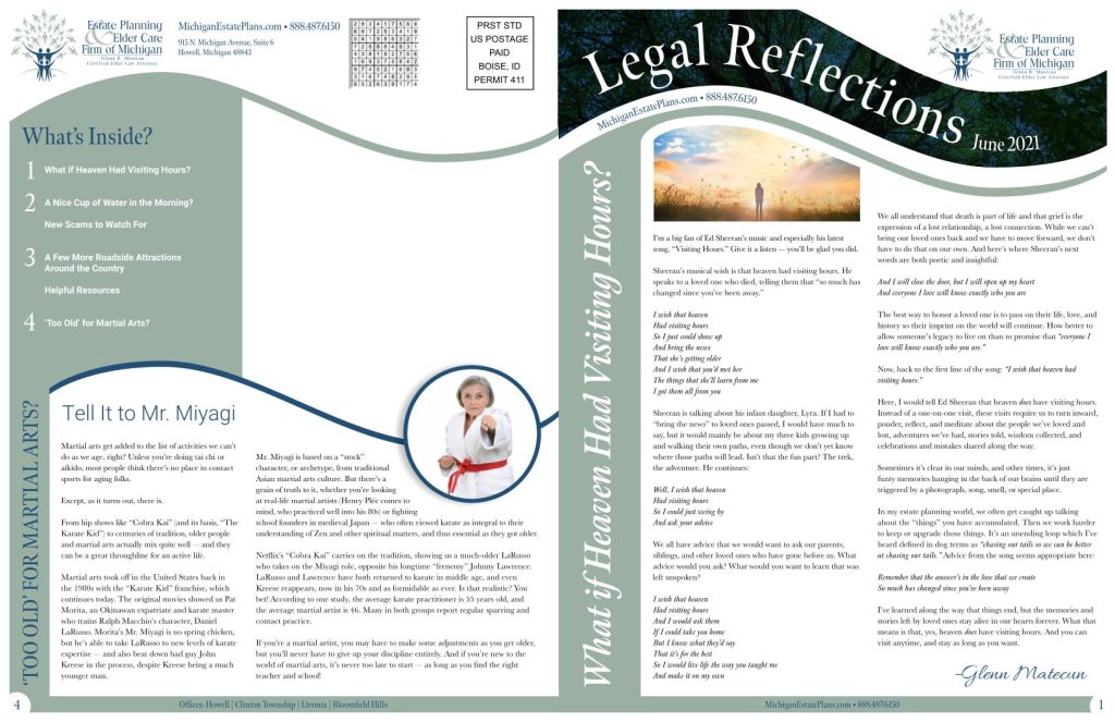 June 2021 Newsletter