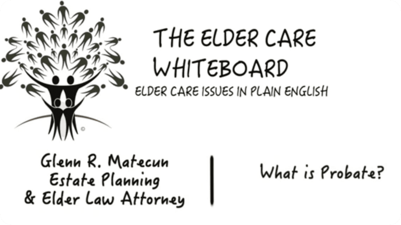 What is Probate? | Glenn Matecun | Michigan Probate Attorney