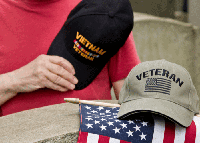 Veteran Supported by Veterans First Act in Howell